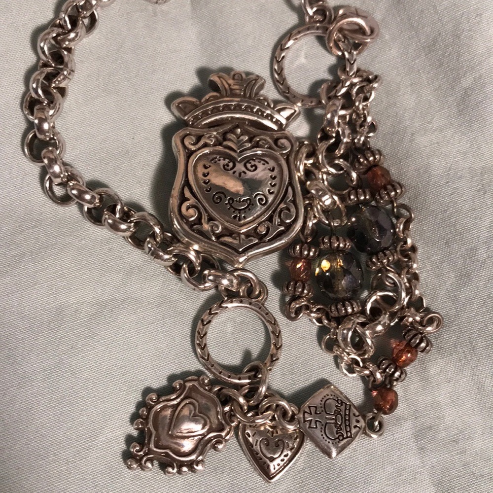 Brighton Silver Chain Belt